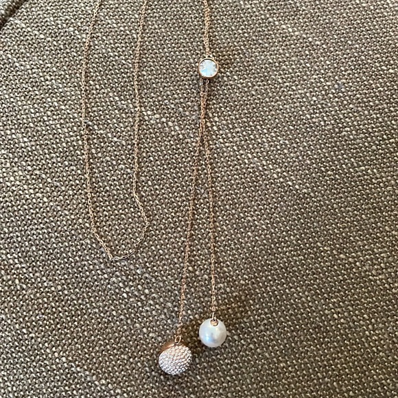 Swarovski Jewelry - Rose Gold Swarovski crystal necklace